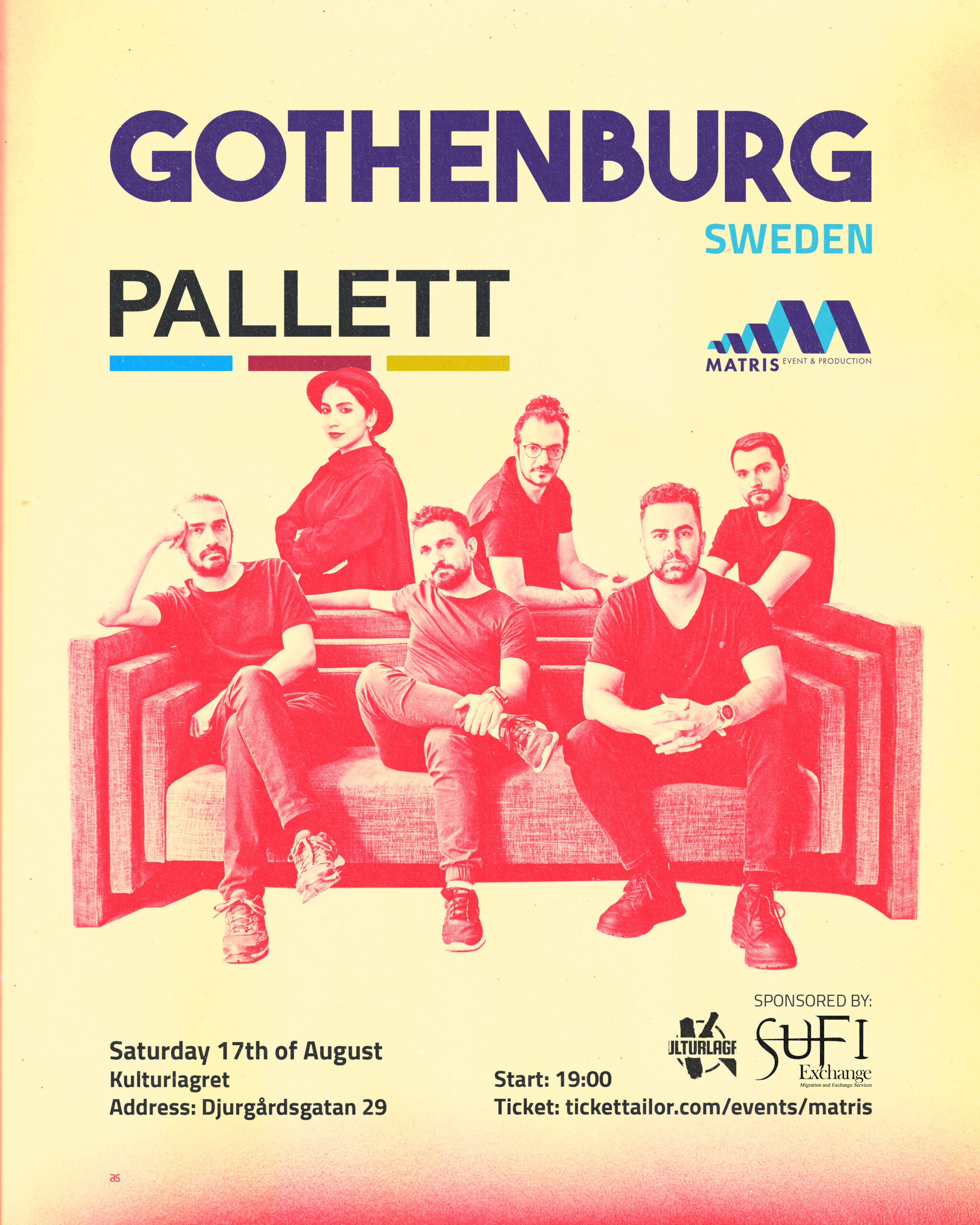 Pallett Concert Gothenburg