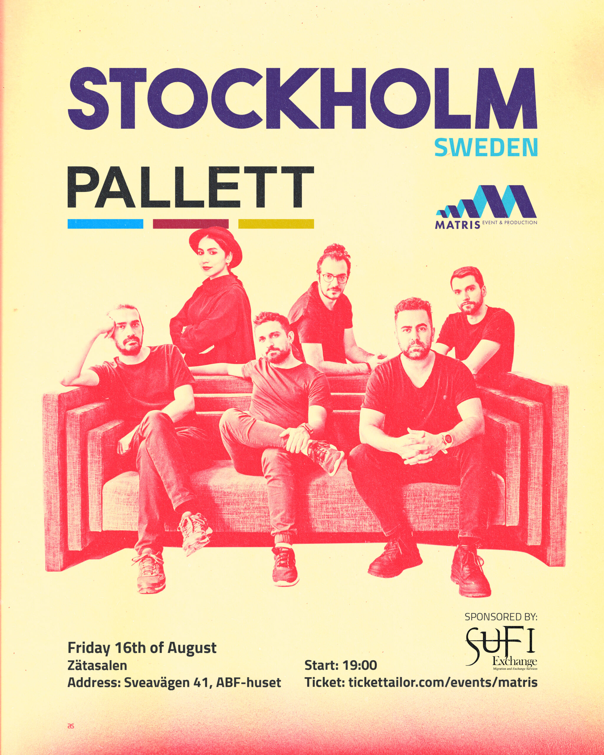 Pallett Concert Stockholm